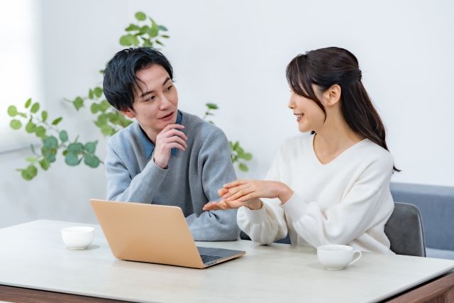 アドバイザーとのカウンセリング